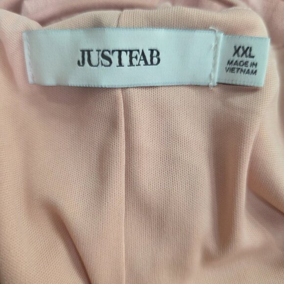 JustFab Pink Macrame-Back Maxi Dress XXL NWOT | Boho Summer Beach Vibes - Picture 10 of 12